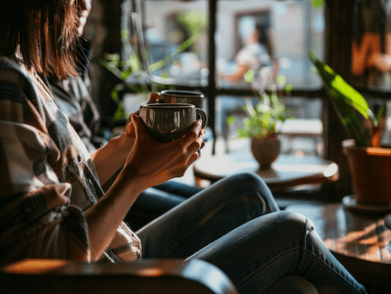 Coffee shop payment scenario
